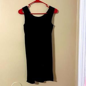 Short casual black dress